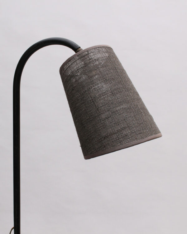 Jacques Adnet - A French 1950s Desk with Lamp by Jacques Adnet - Image 10