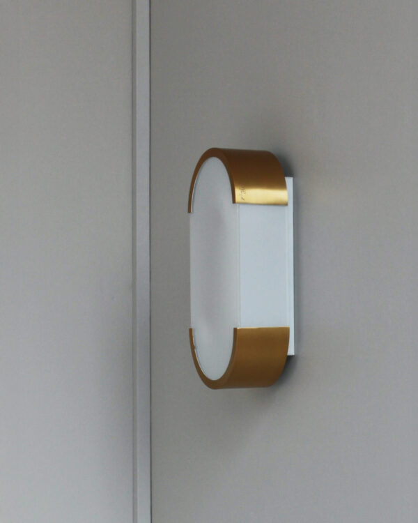 Fine French Art Deco Bronze and Glass Ceiling or Wall Light by Perzel - Image 10