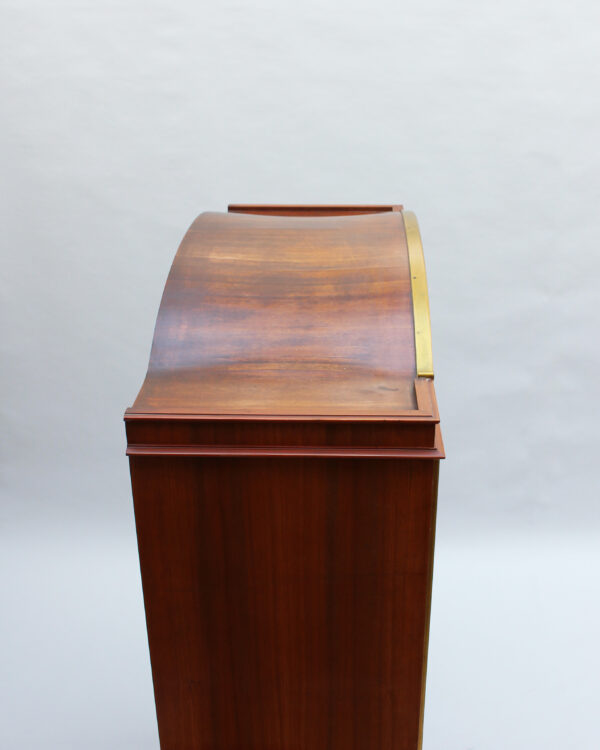 Fine French 1950s Mahogany Armoire by Andre Arbus and Vadim Androusov - Image 10
