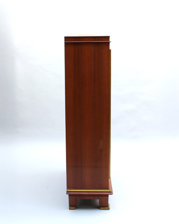 Fine French 1950s Mahogany Armoire by Andre Arbus and Vadim Androusov - Image 4