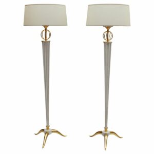 2 Fine French 1950s Floor Lamp by Arlus                   -ON HOLD-