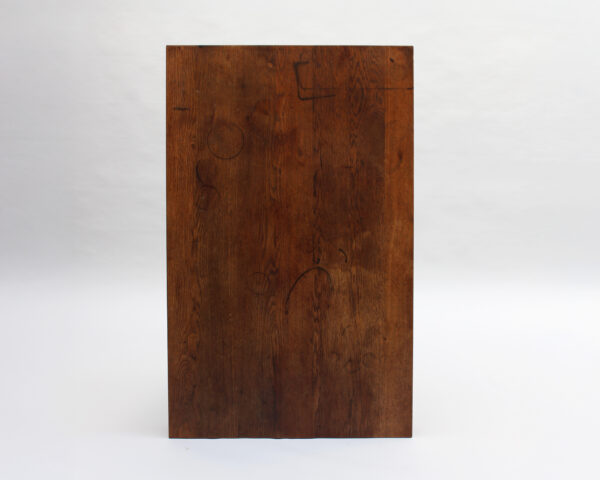 A Fine French Modernist Solid Oak Desk - Image 16