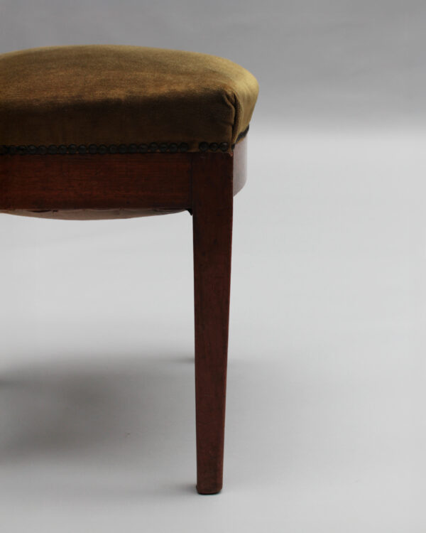 4 Fine French 1930s Walnut side chairs attributed to Francis Jourdain - Image 16