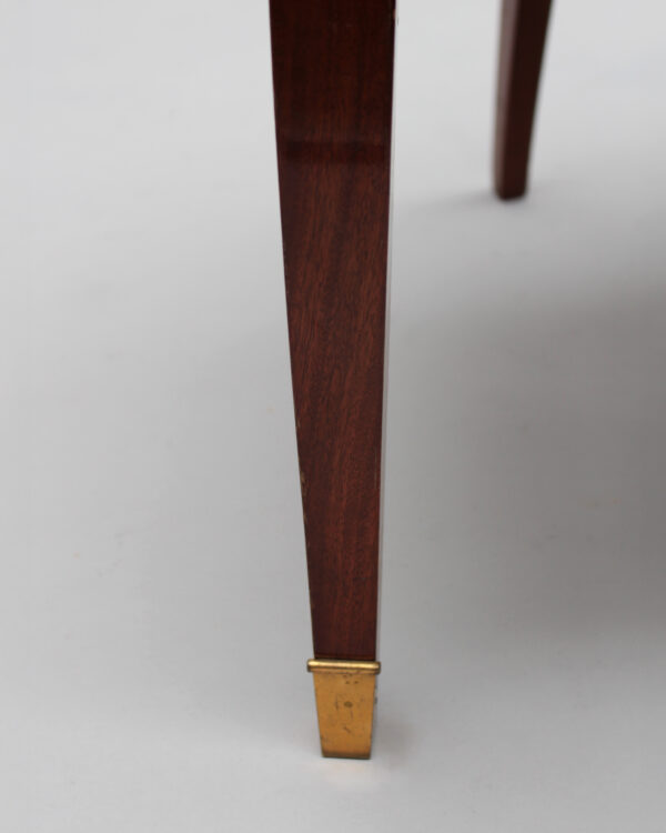Set of 10 Fine French Art Deco Mahogany Chairs by Jules Leleu (8 Side and 2 Arm) - Image 33