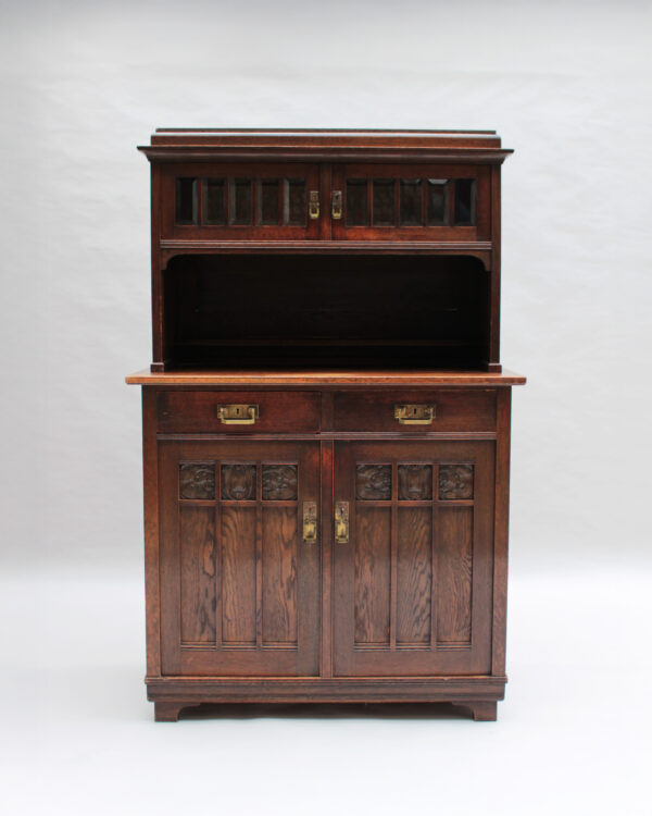 Fine Jugendstil Oak Buffet - Image 2