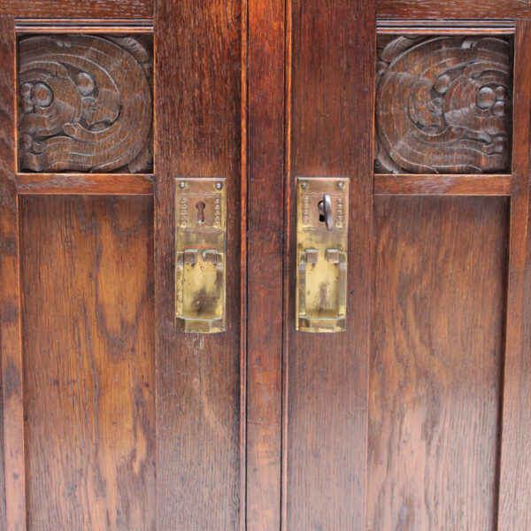 Fine Jugendstil Oak Buffet - Image 11