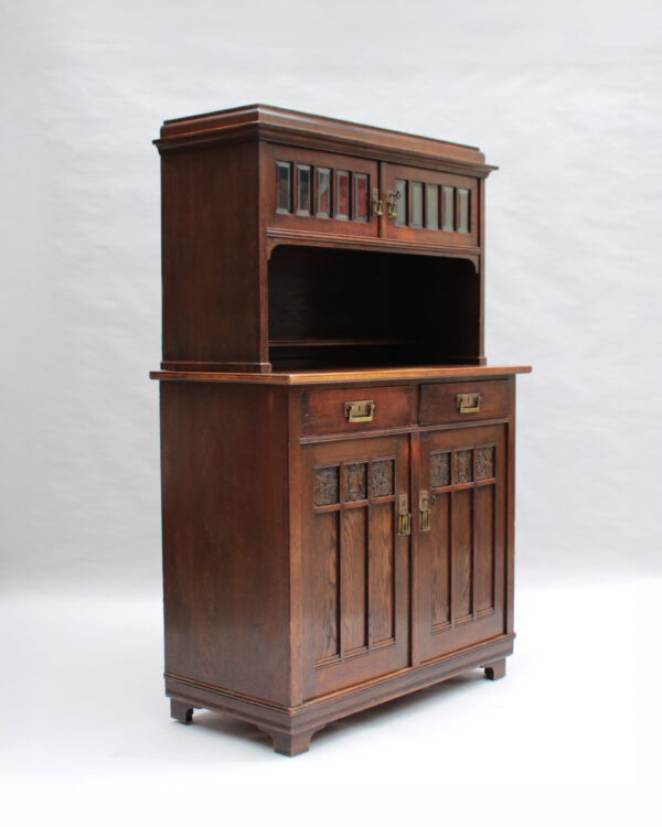 Fine Jugendstil Oak Buffet - Image 3