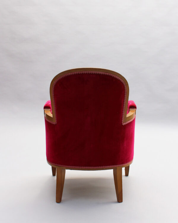 Fine French 1930s 5 piece Living Room Set by Jules Leleu - Image 13
