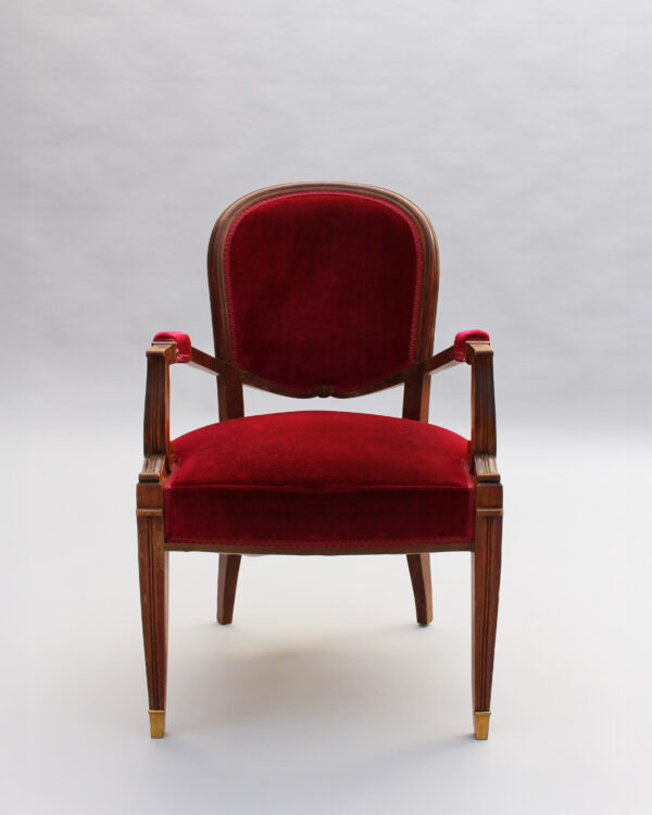 Fine French 1930s 5 piece Living Room Set by Jules Leleu - Image 20