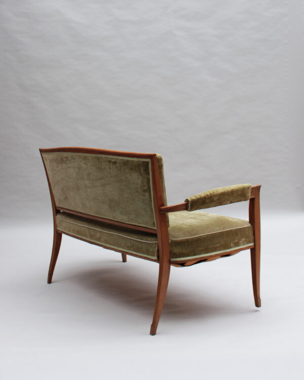 Fine French 1930s 7 Piece Living Room Set by Dominique - Image 8