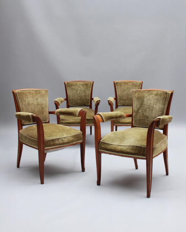 Fine French 1930s 7 Piece Living Room Set by Dominique - Image 12