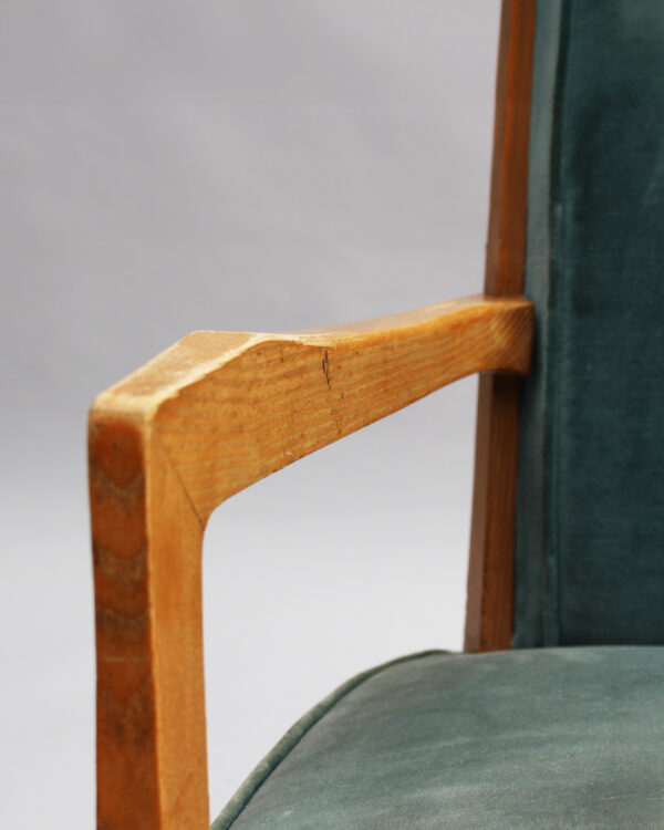 Pair of Fine French 1950s Armchairs by Raphael - Image 12