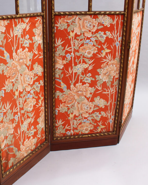 A fine French 1920s 4-Panels Folding Screen Room Divider - Image 5