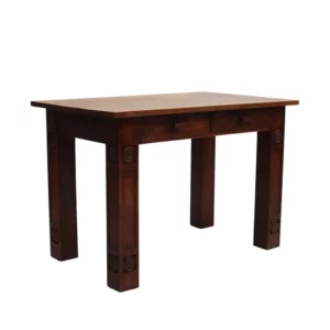 A Fine French Modernist Solid Oak Desk