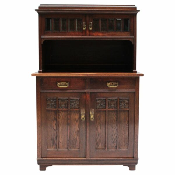 Fine Jugendstil Oak Buffet
