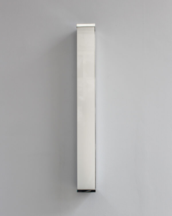 2 pairs of Fine French 1960s Glass and Nickel Chrome Sconces by Perzel - Image 7
