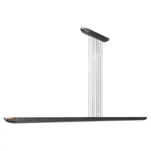 Fine French 1960s Aluminum Chandeliers by Cesar Putzeys