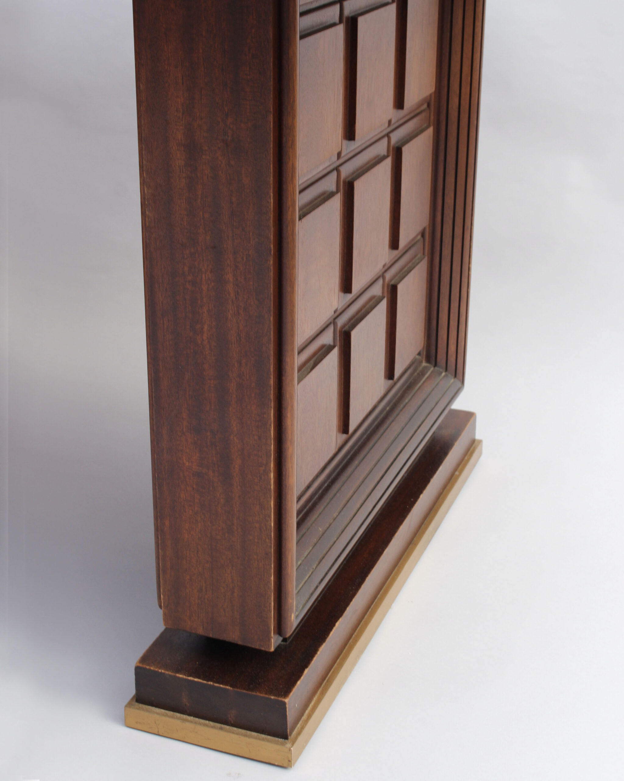 Fine French 1930s Mahogany Dining/Writing Table (8 matching chairs available) - Image 10