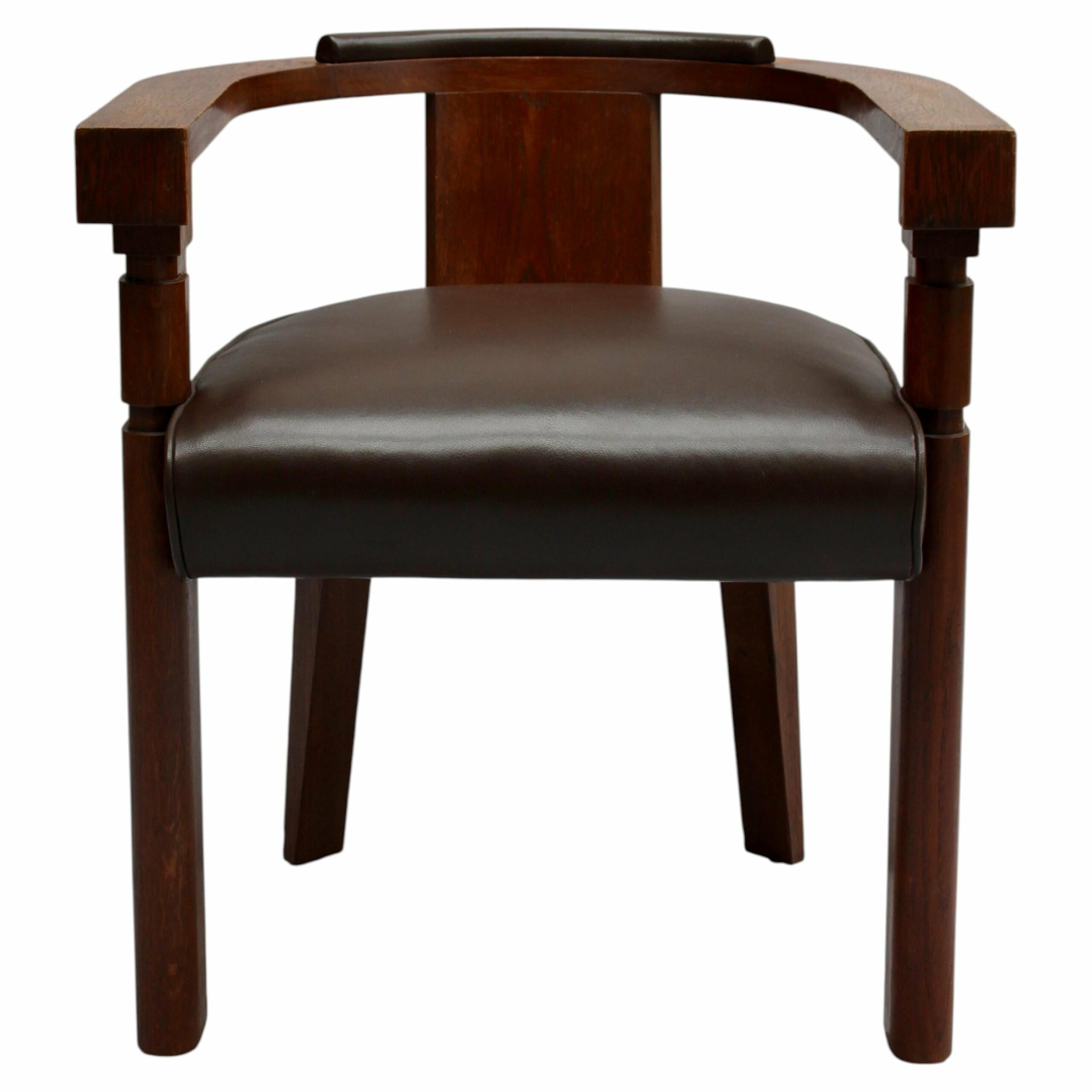Fine French 1930s Armchair by Charles Dudouyt