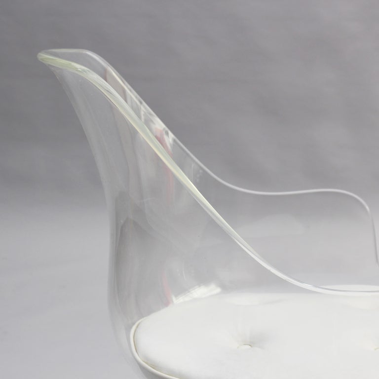 20 Fine 1960s Lucite 'Champagne' Chairs by Estelle & Erwin Laverne - Image 4