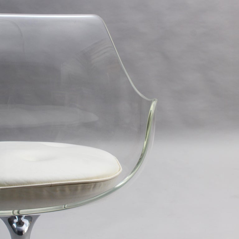 20 Fine 1960s Lucite 'Champagne' Chairs by Estelle & Erwin Laverne - Image 2