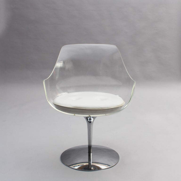 20 Fine 1960s Lucite 'Champagne' Chairs by Estelle & Erwin Laverne - Image 8