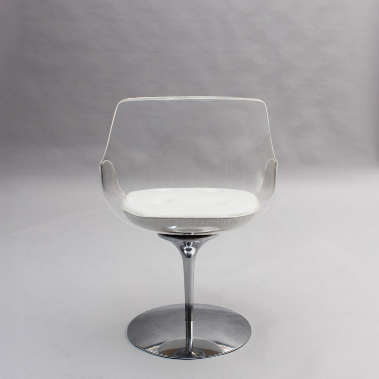 20 Fine 1960s Lucite 'Champagne' Chairs by Estelle & Erwin Laverne - Image 5