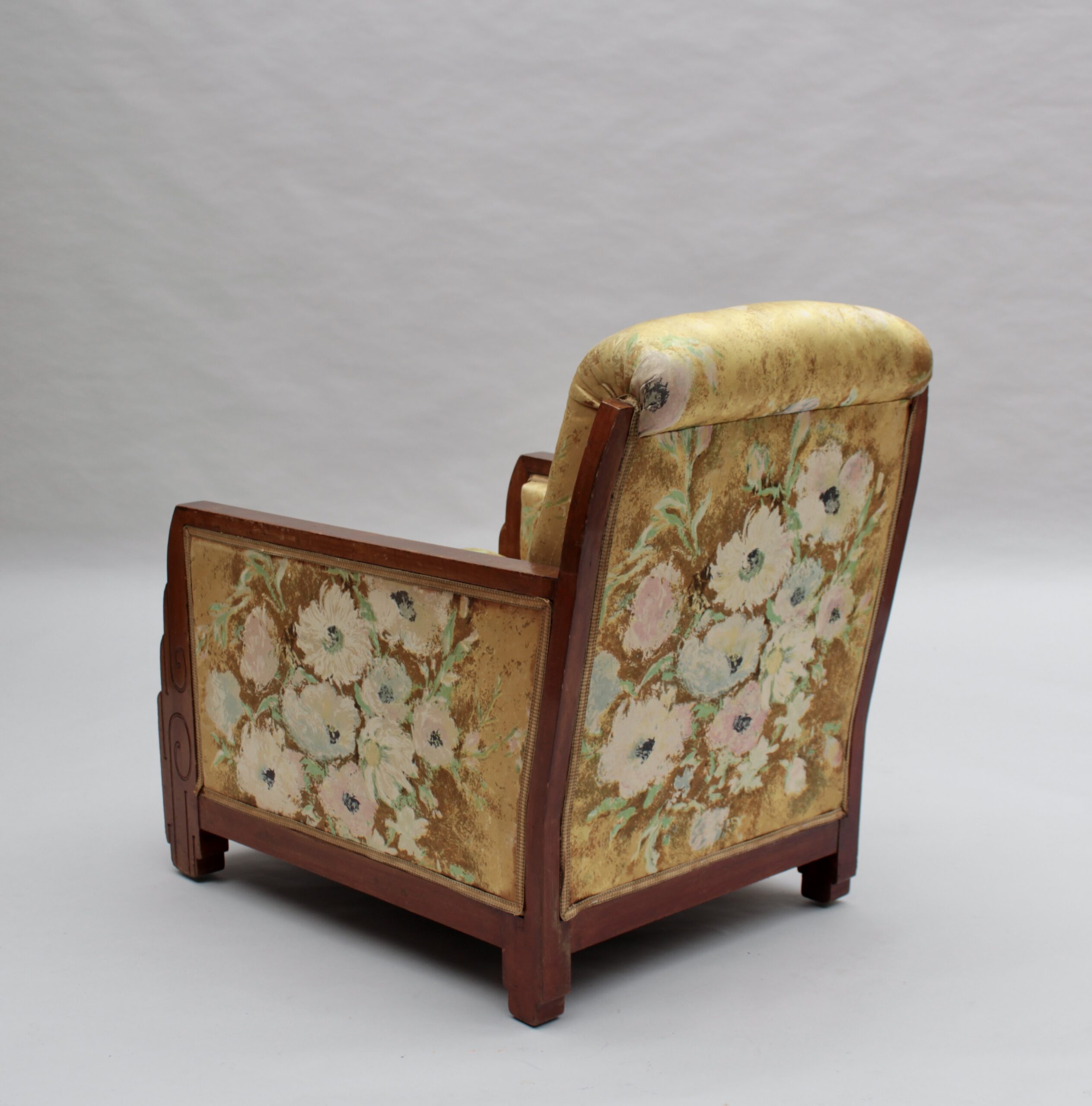 Pair of Fine French 1920's Armchairs att. to Dufrene (matching daybed available) - Image 8