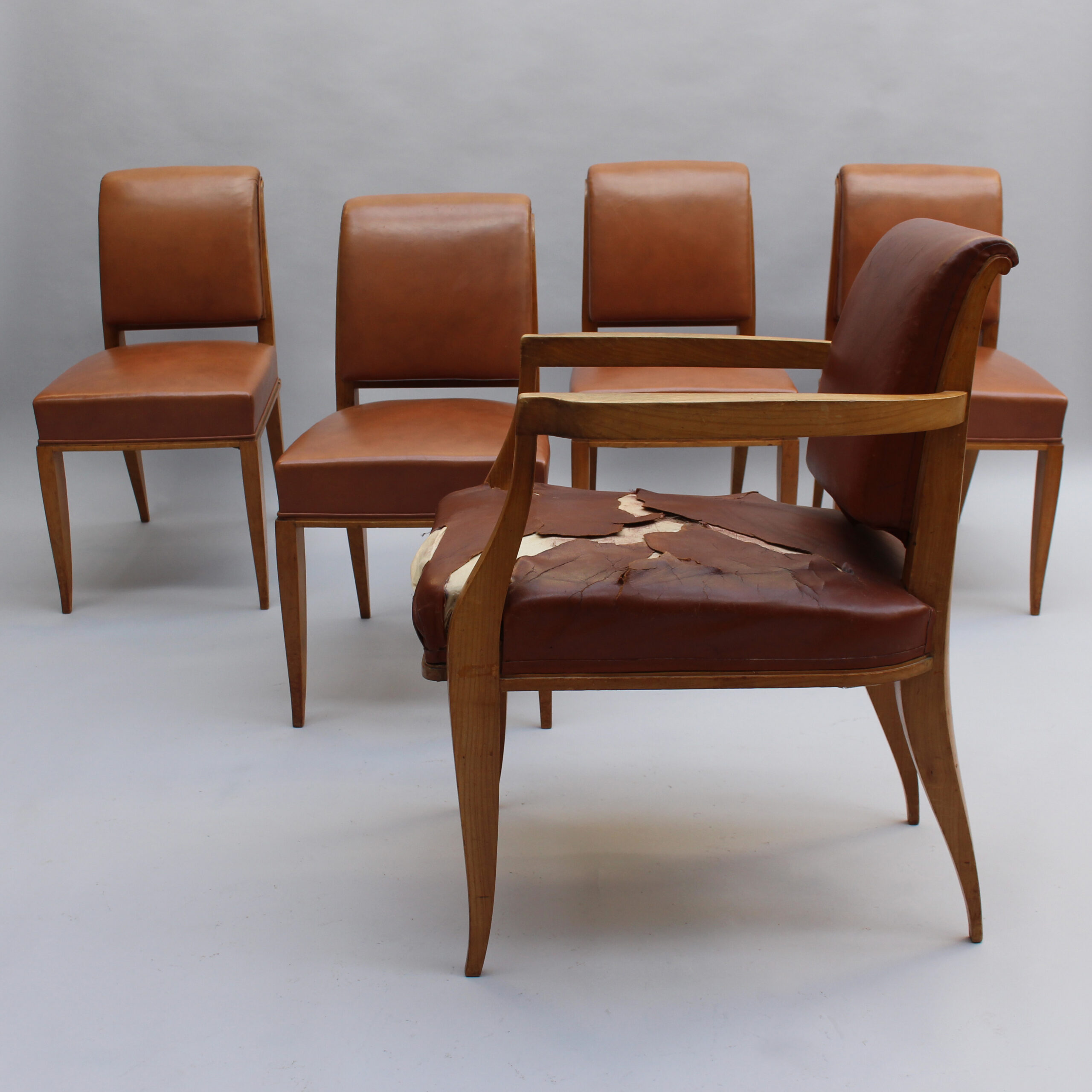 Ruhlmann Set of 4 "Drouant" Chairs, circa 1924 (Matching Armchair Available) - Image 18