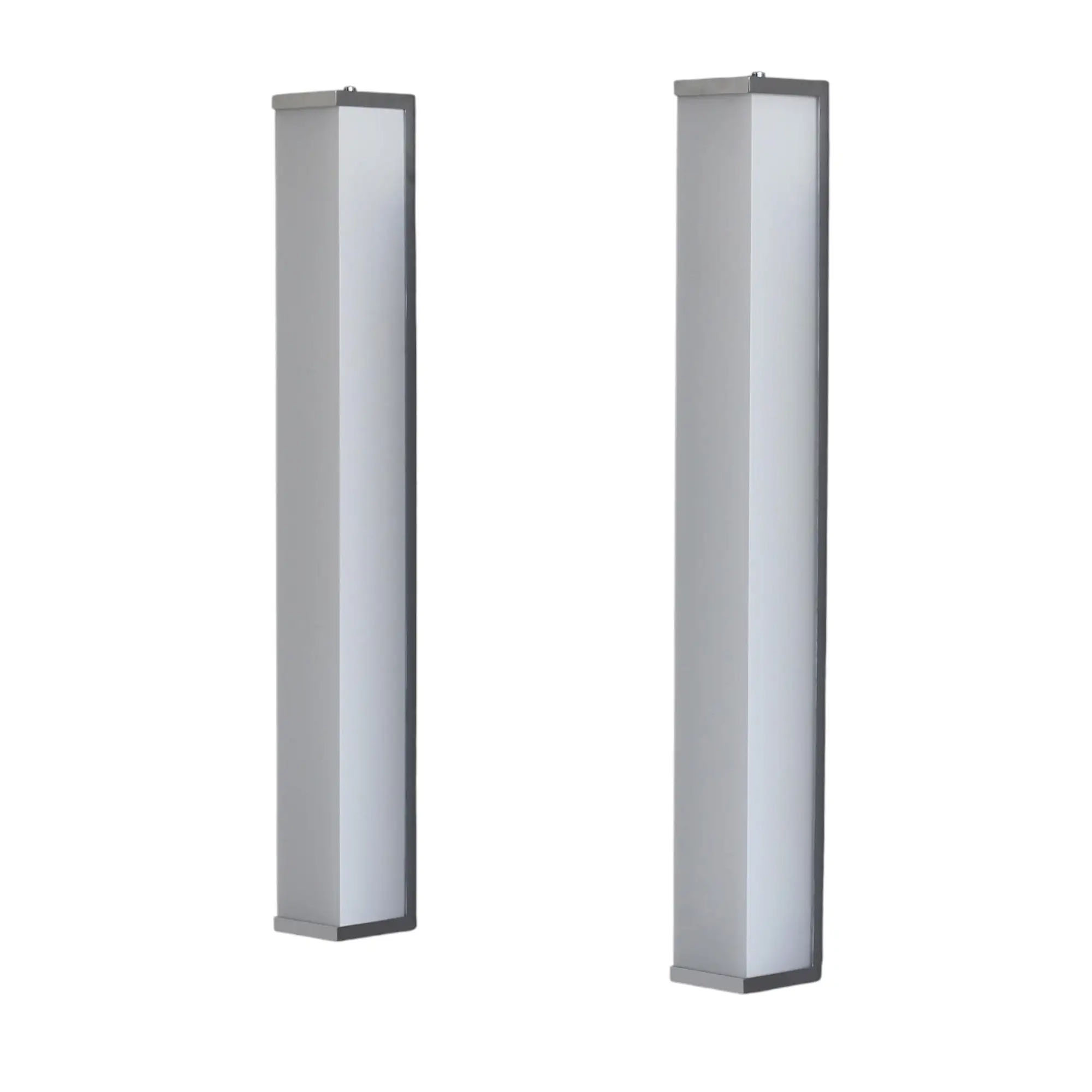 Pair of Fine French 1960s Glass and Nickel Chrome Sconces by Perzel