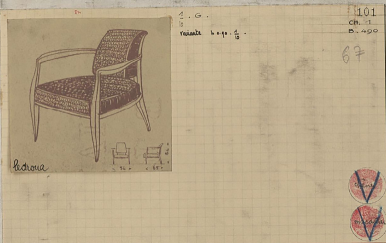 Ruhlmann "Drouant" Armchair, circa 1924 (4 Matching Chairs Available) - Image 12