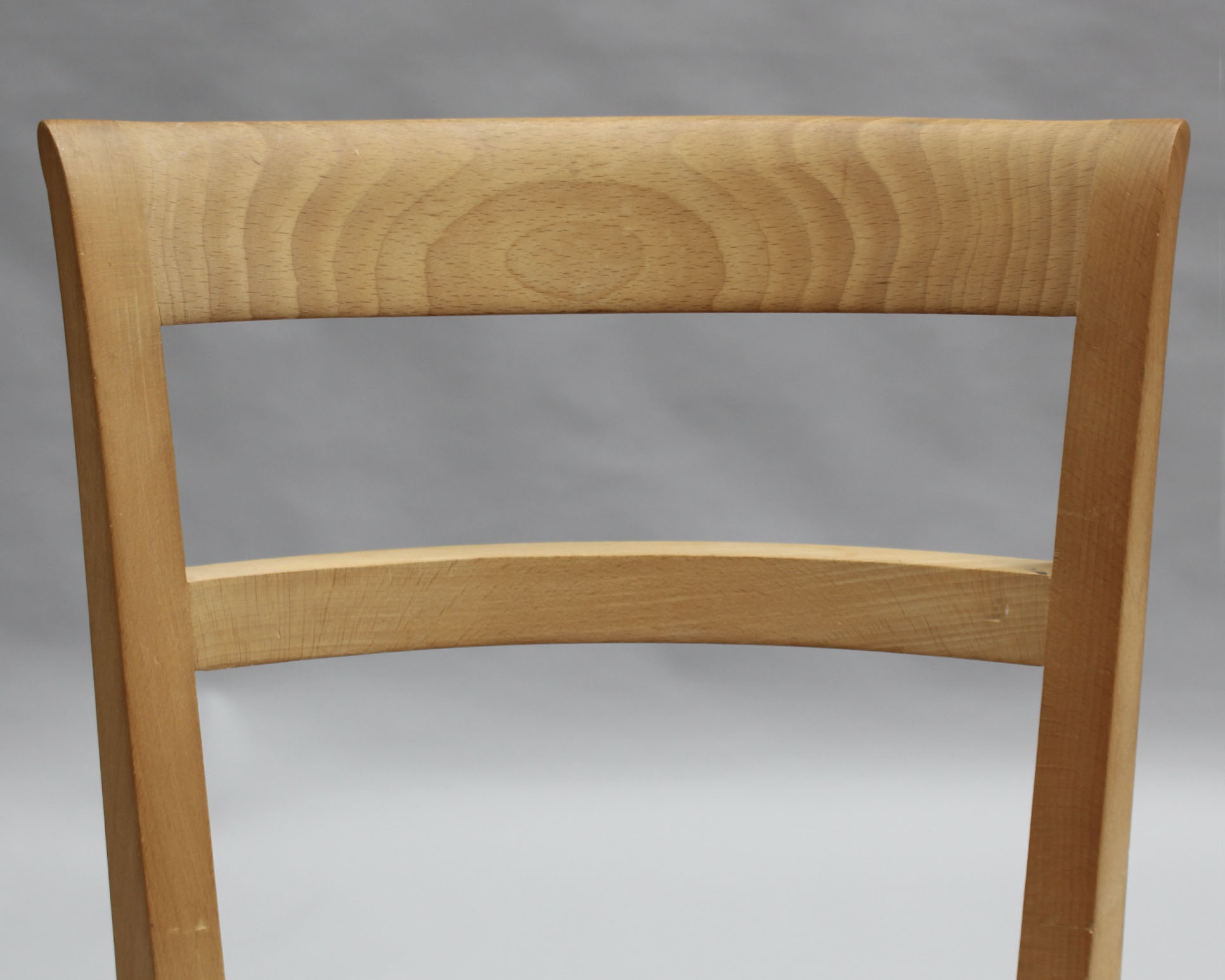 Set of 6 Fine French Art Deco Beech Dining Chairs - Image 10