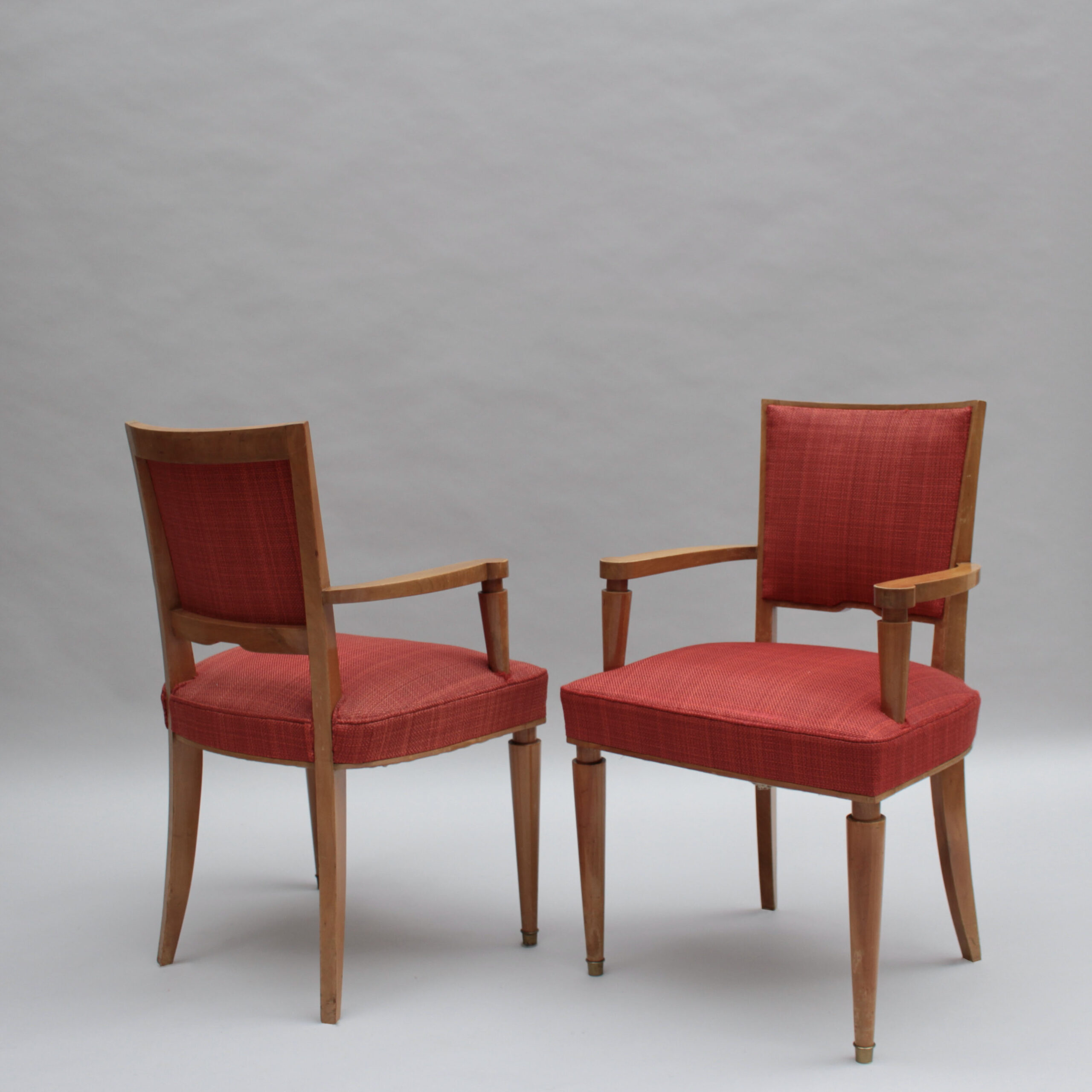 Pair of Fine French 1950s Armchairs - Image 4