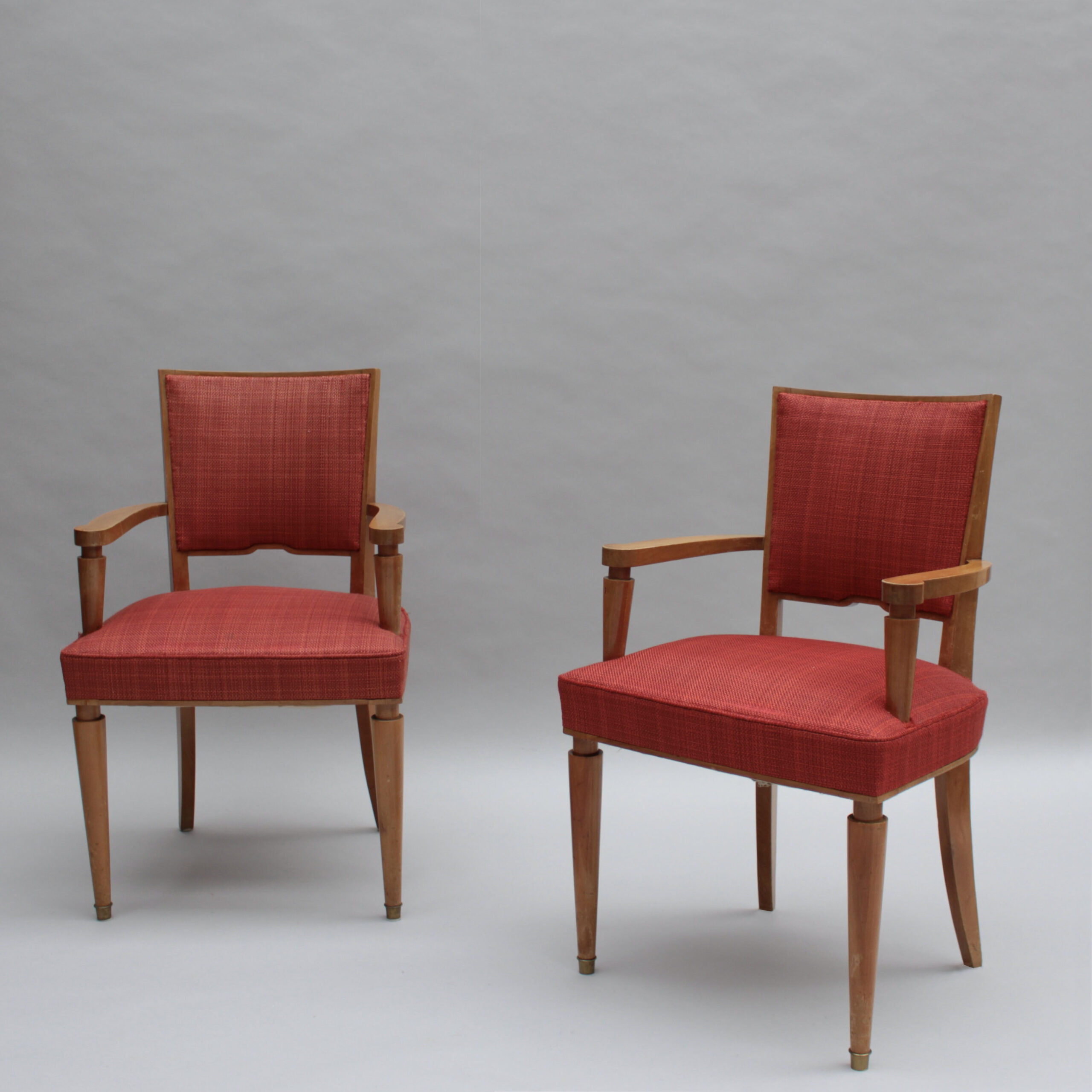 Pair of Fine French 1950s Armchairs - Image 2