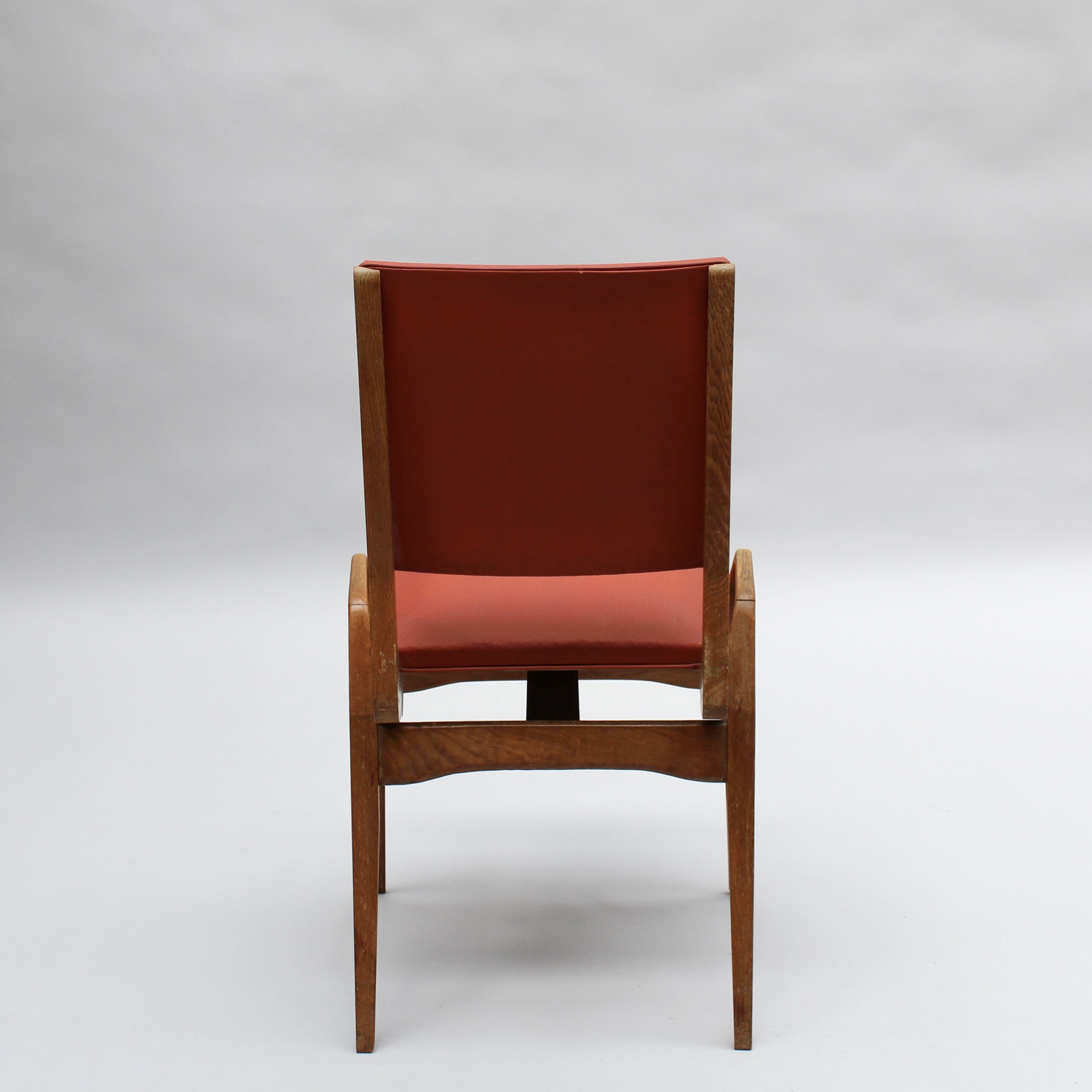 4 French 1950s Oak Chairs by Ségalot - Image 11