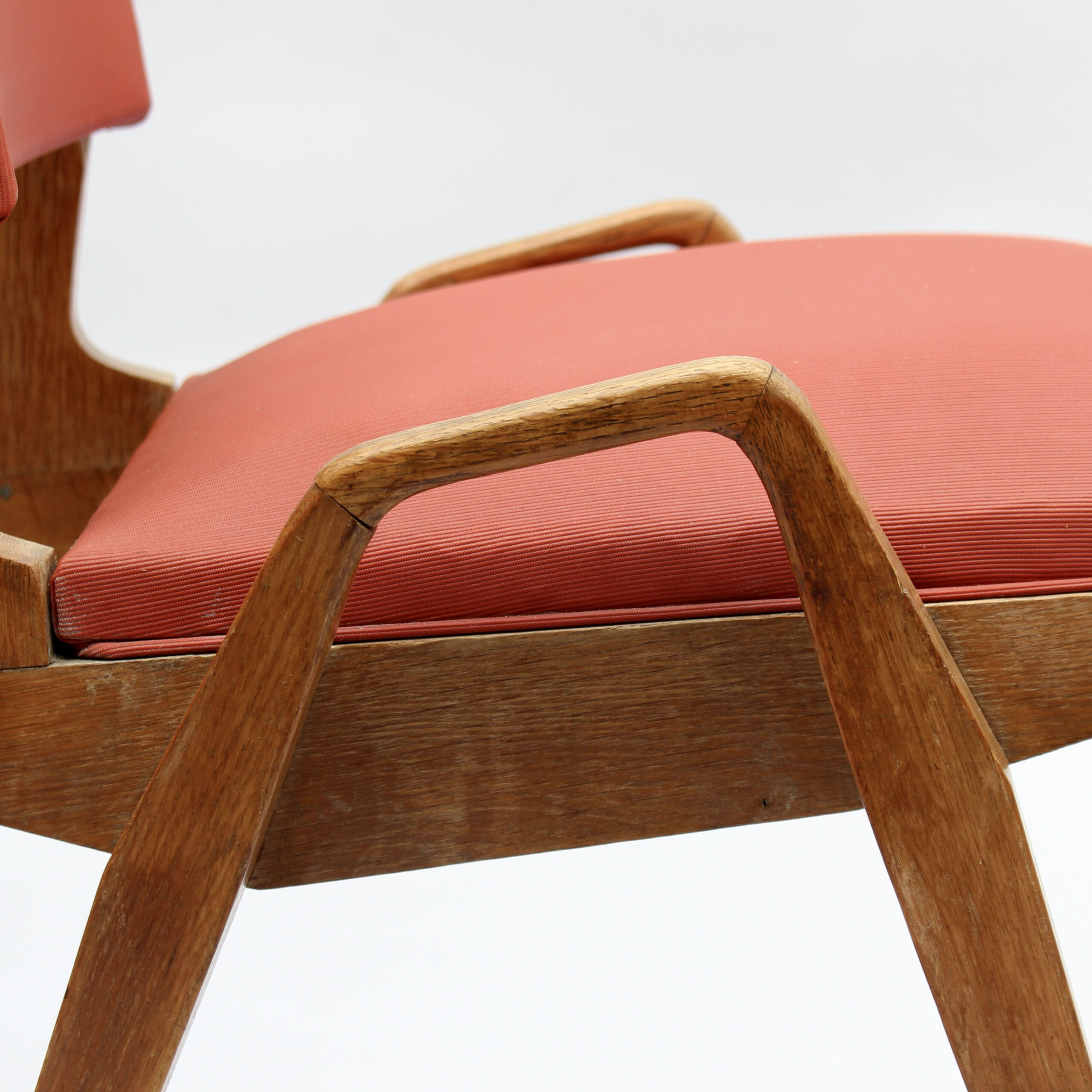 4 French 1950s Oak Chairs by Ségalot - Image 15