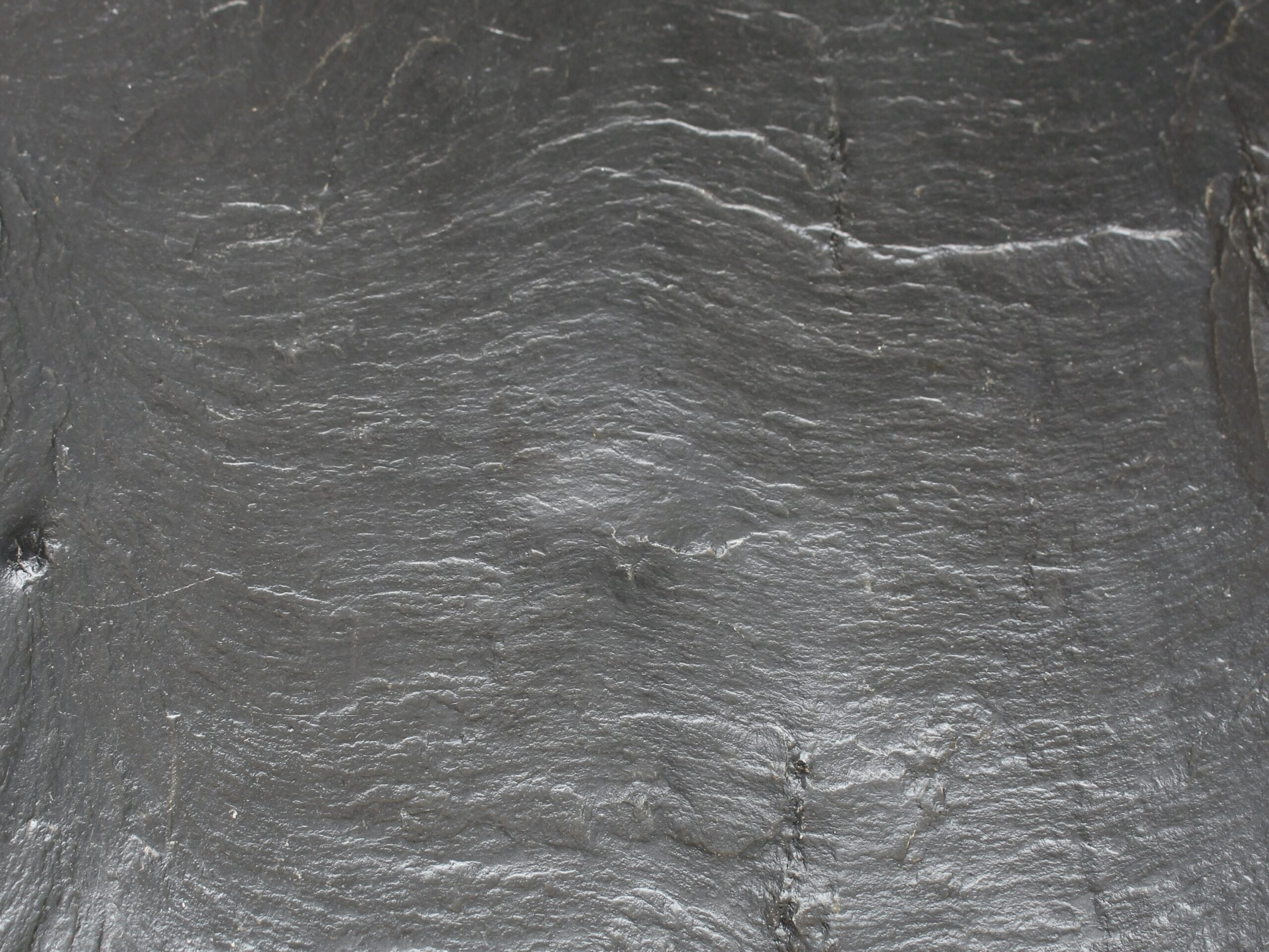 A French 1950s Sandblasted Oak and Slate Coffee Table - Image 13