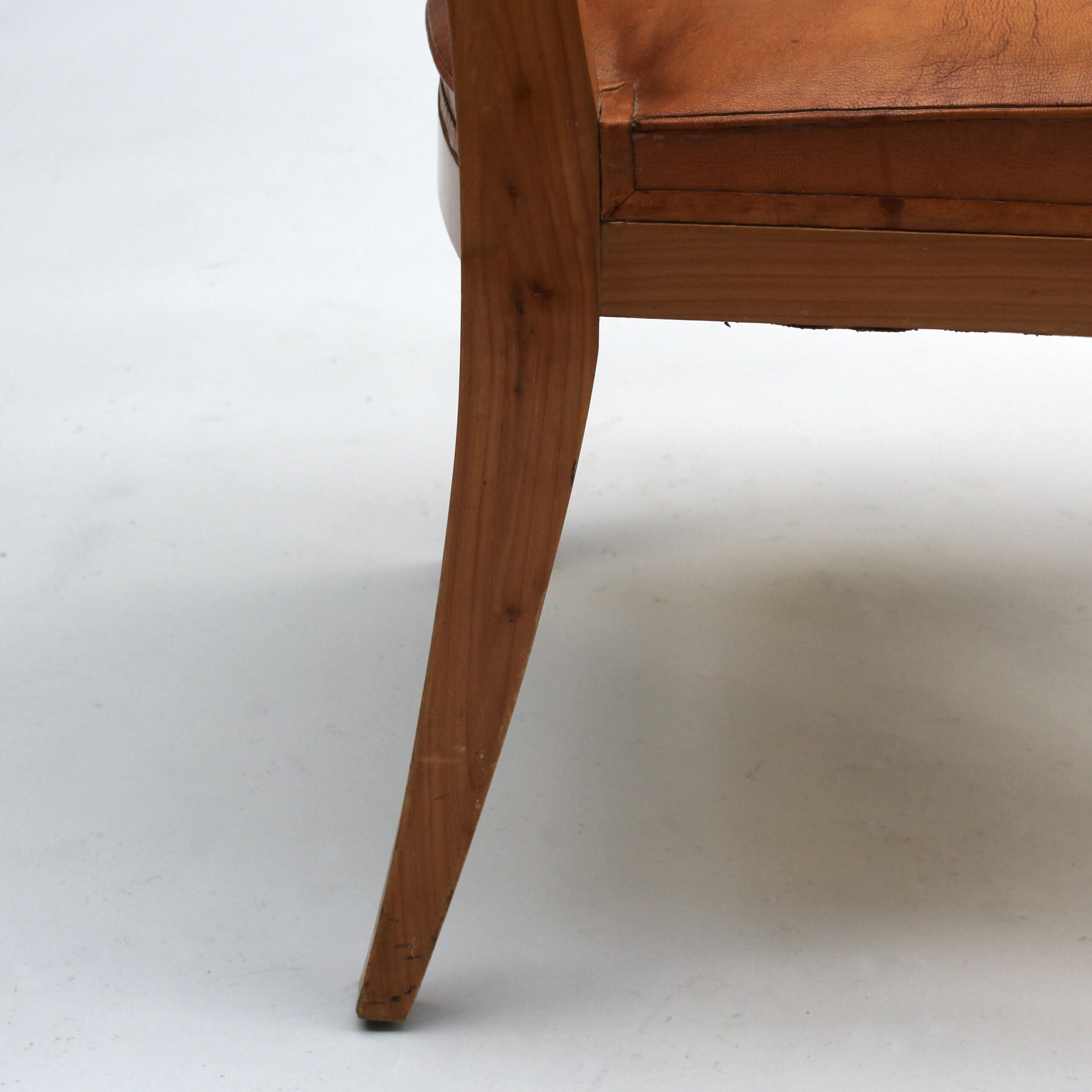 Pair of Fine French 1950s Cherry Armchairs by André Arbus - Image 20