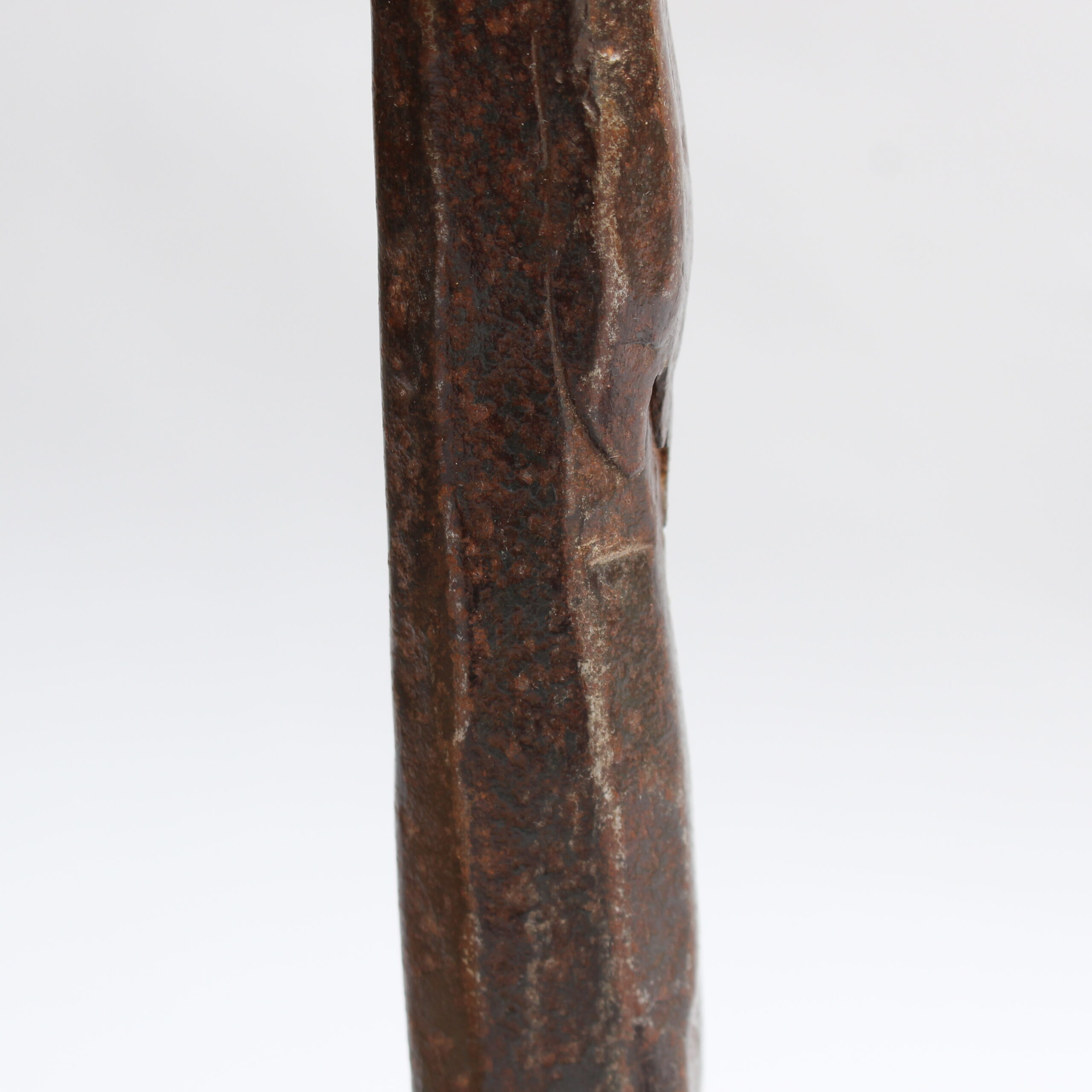 Pair of French 1950s Wrought Iron Sculptural Andirons Attributed to André Arbus - Image 11