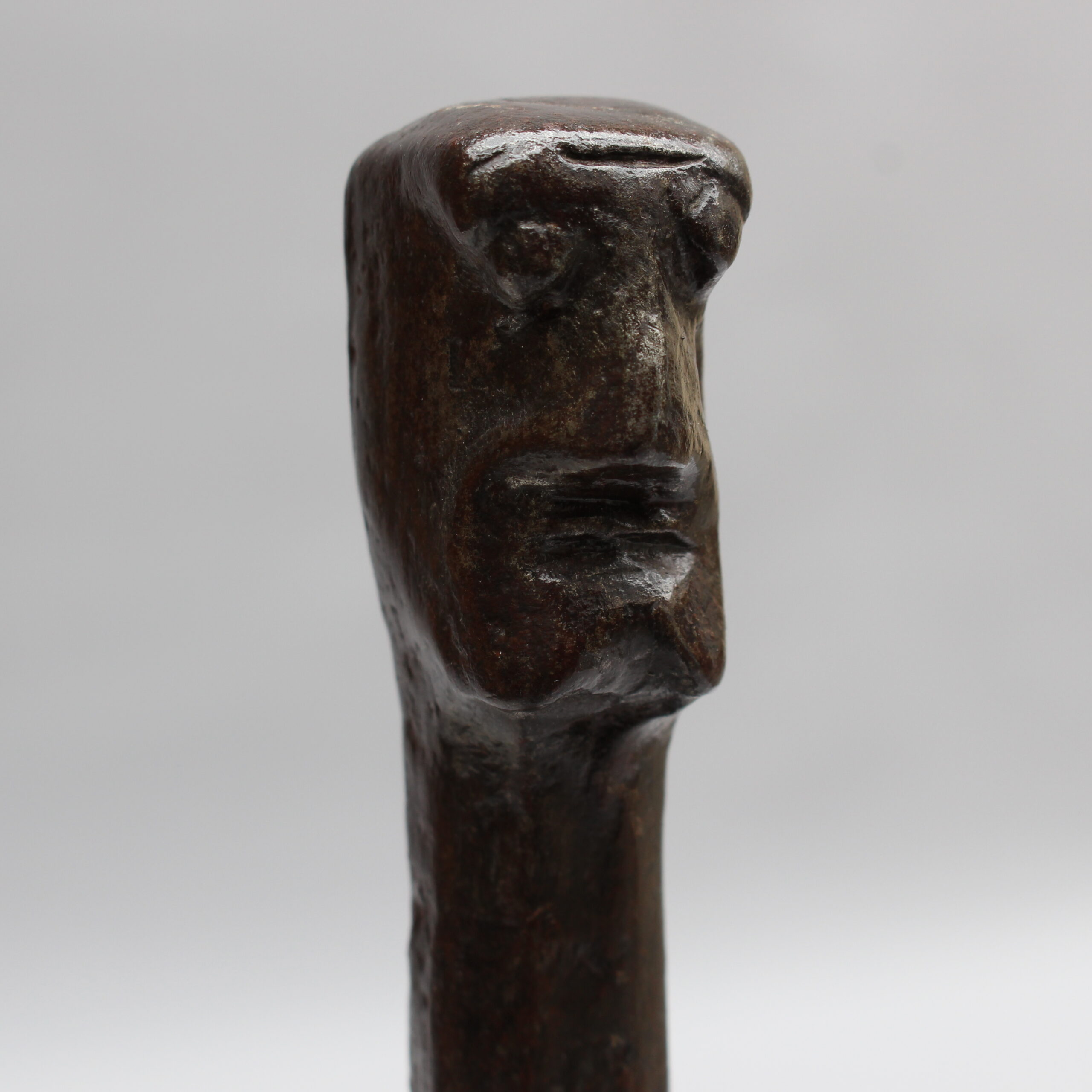 Pair of French 1950s Wrought Iron Sculptural Andirons Attributed to André Arbus - Image 15