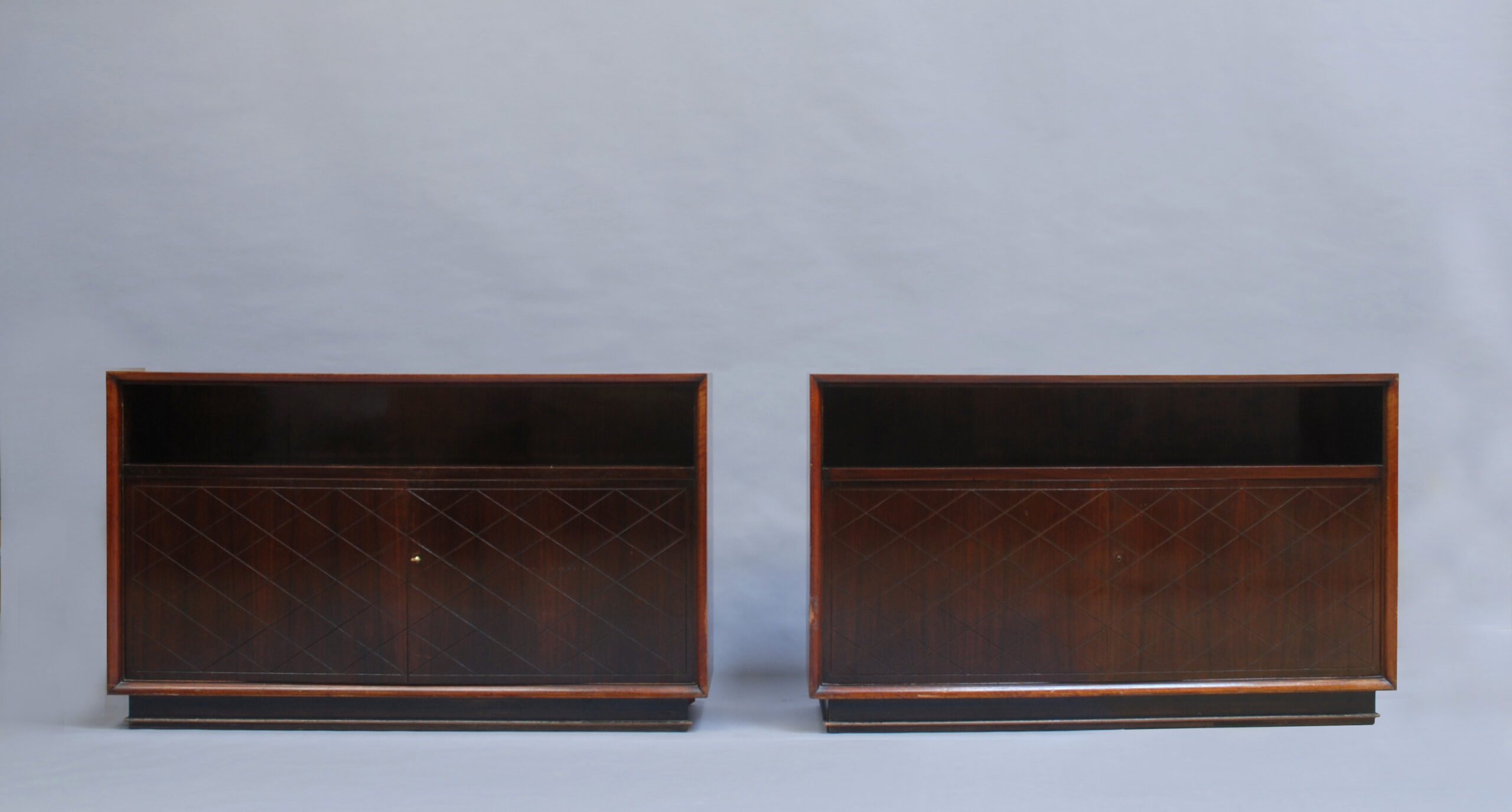 2 Fine French Art Deco Rosewood Credenza by Jean Pascaud - Image 3