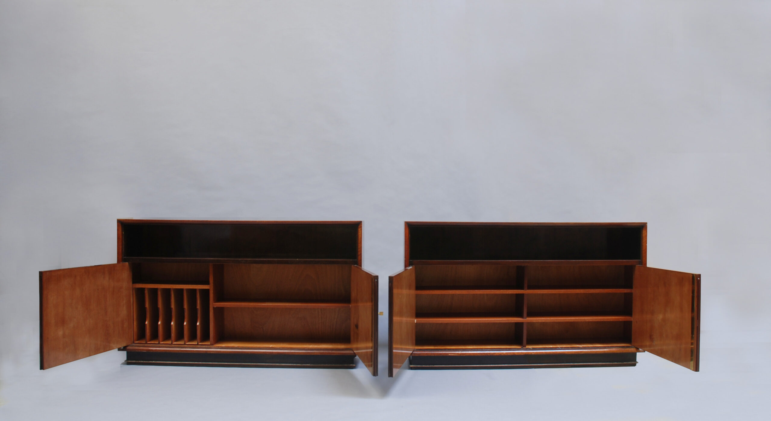 2 Fine French Art Deco Rosewood Credenza by Jean Pascaud - Image 4