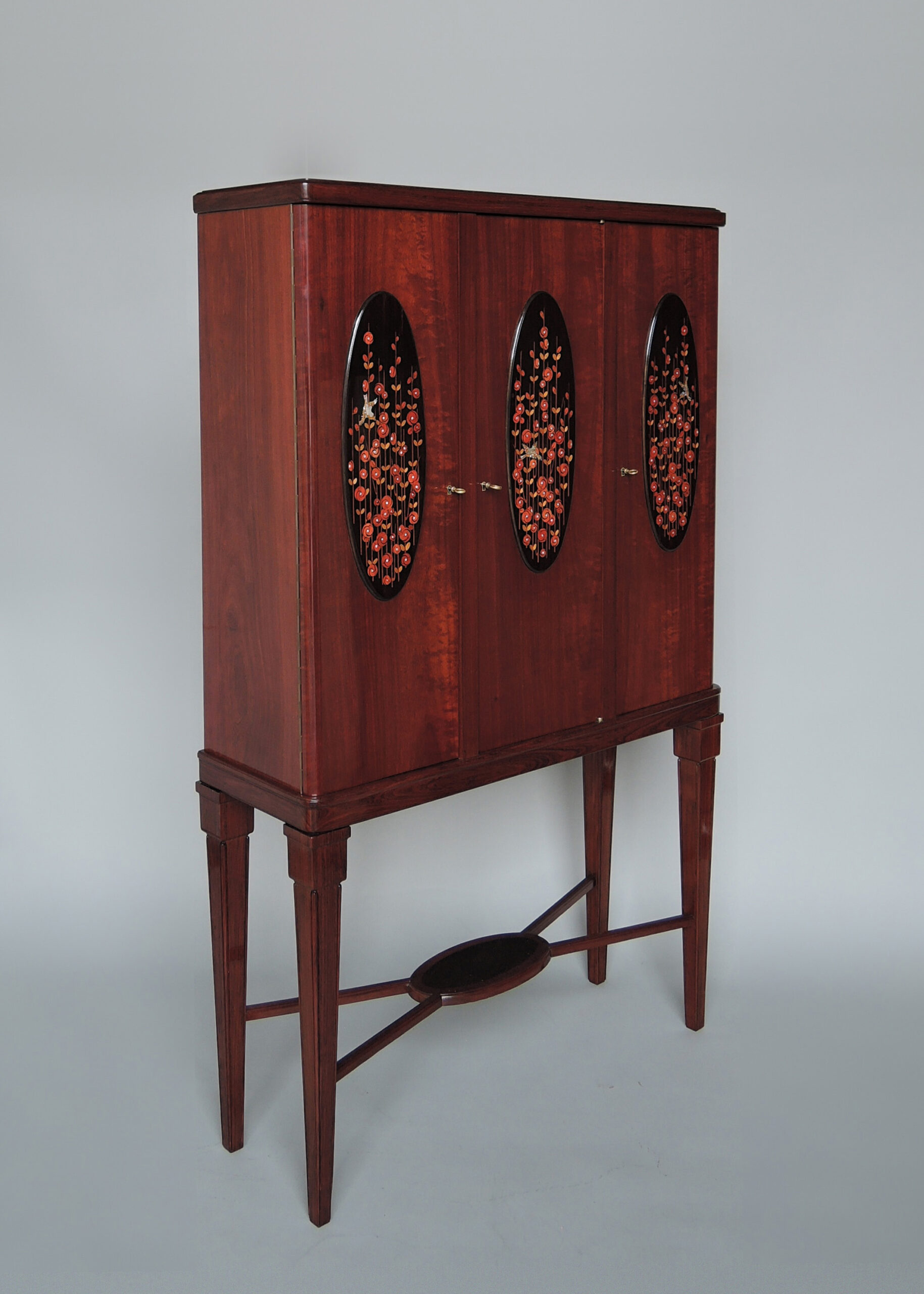 Fine French Early Art Deco Three-Door Cabinet by Maurice Dufrêne - Image 5